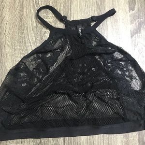 Torrid fishnet Bralet size 2
